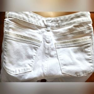 WHBM White Denim Size 4